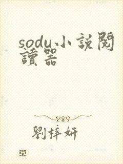 sodu小说阅读器