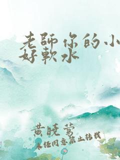 老师你的小兔子好软水
