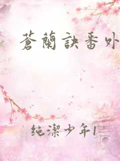 苍兰诀番外