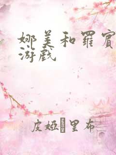 娜美和罗宾h小游戏