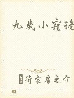 九岁小宠后