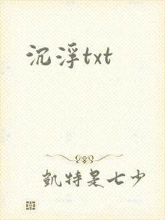 沉浮txt