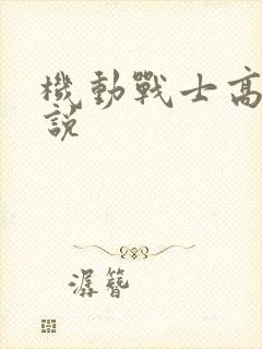 机动战士高达小说