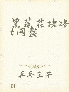 黑莲花攻略txt网盘