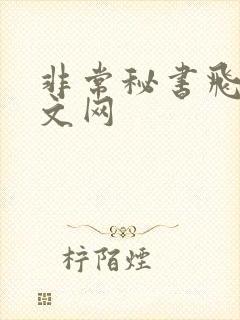 非常秘书飞速中文网