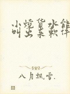 小烧货水能么多叫出来软件