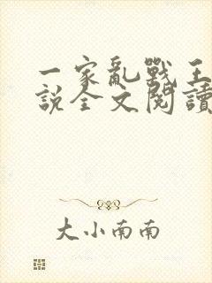 一家乱战王芳小说全文阅读