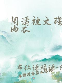 周涛被文强睡后内衣