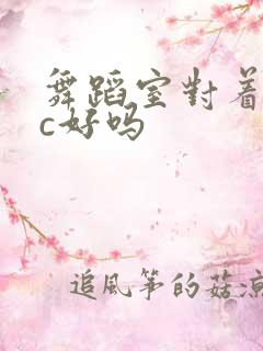 舞蹈室对着镜子c好吗