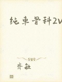 纯车骨科2V1