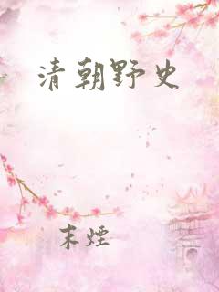 清朝野史