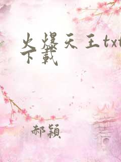 火爆天王txt下载