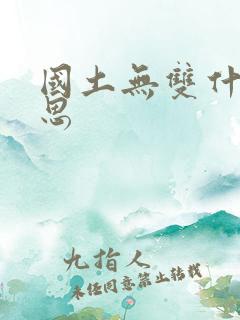 国土无双什么意思