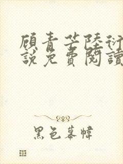 顾青芒陆衍牧小说免费阅读