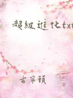 超级进化txt