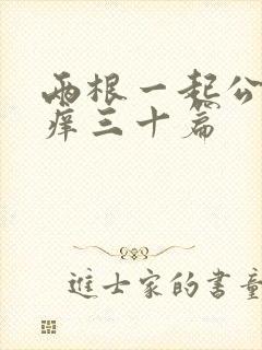 两根一起公憩止痒三十篇