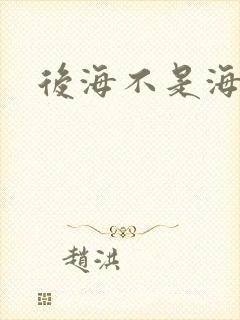 后海不是海小说
