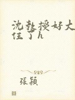 沈教授好大含不住了h