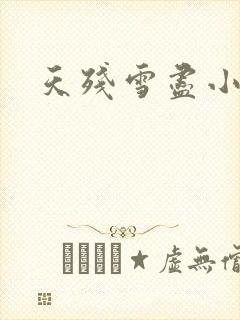 天残雪尽小说