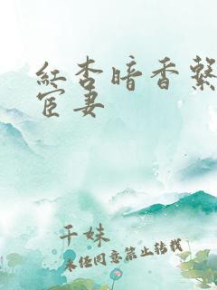 红杏暗香系列之宦妻