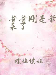 爸爸刚走爷爷就来了