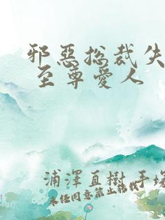 邪恶总裁失心劫 至尊爱人