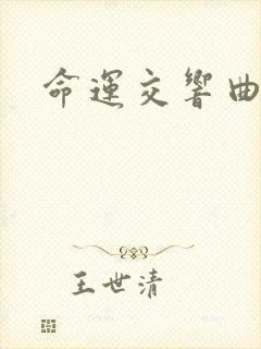 命运交响曲小说