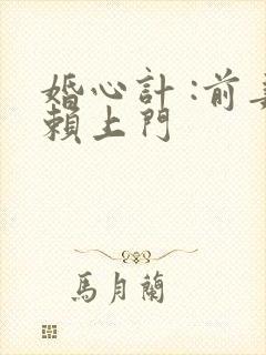 婚心计 :前妻赖上门