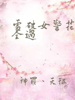 处破女警花处破全过