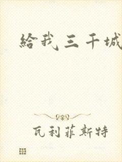 给我三千城管