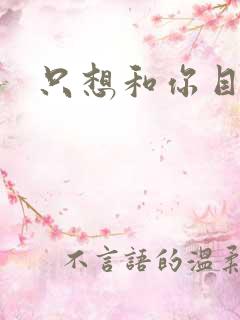 只想和你目垂