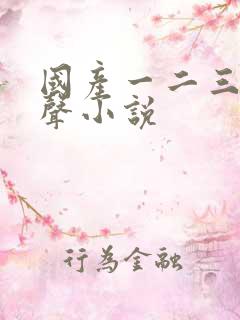 国产一二三区有声小说