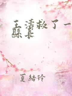 王涛救了一个女县长