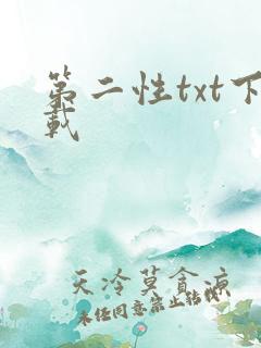第二性txt下载