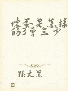 坏蛋是怎样炼成的3曹三少