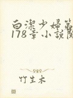 白洁少妇第1一178章小说阅读