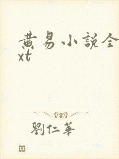 黄易小说全集txt