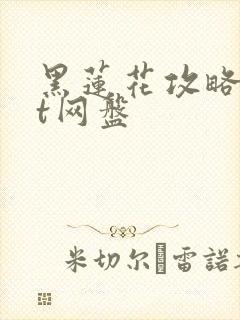 黑莲花攻略txt网盘