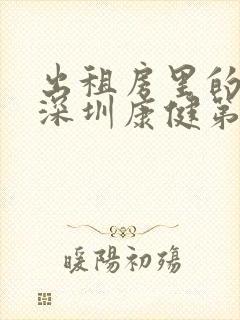 出租房里的交互深圳康健第二部