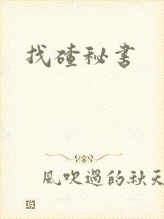 找碴秘书
