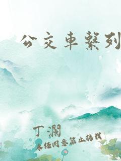 公交车系列说说