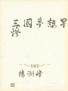 三国梦想星彩无惨