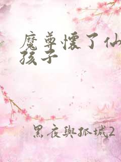 魔尊怀了仙尊的孩子