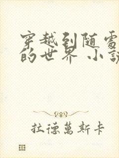 穿越到随处做 的世界 小说