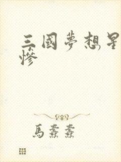 三国梦想星彩无惨