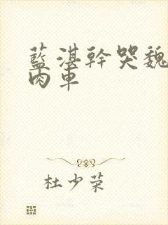 蓝湛干哭魏无羡肉车