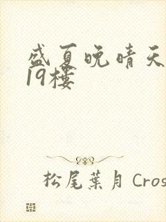 盛夏晚晴天小说19楼