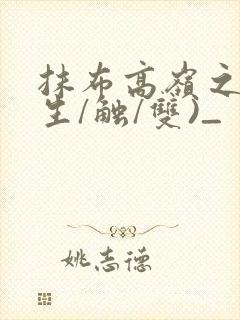 抹布高岭之花(生/触/双)_