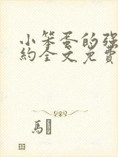 小笨蛋的强制婚约全文免费