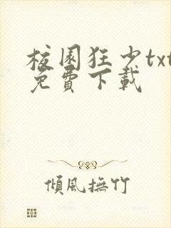 校园狂少txt免费下载